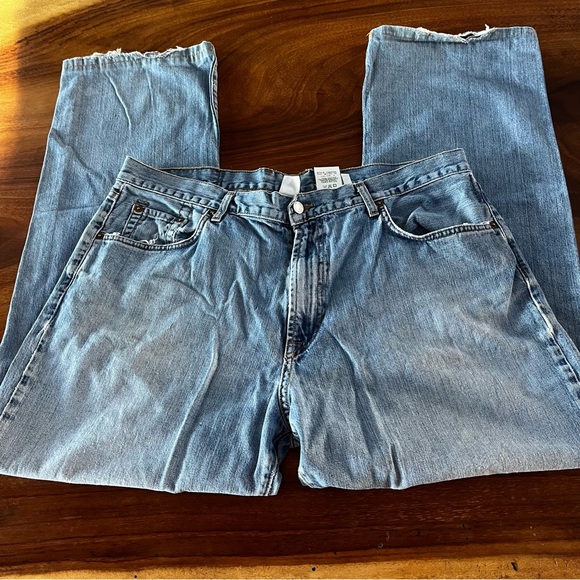 Vtg Lucky Brand Men’s Strait Loose Fit Dungaree Jeans Sz 36 Casual Streetwear - Picture 2 of 7